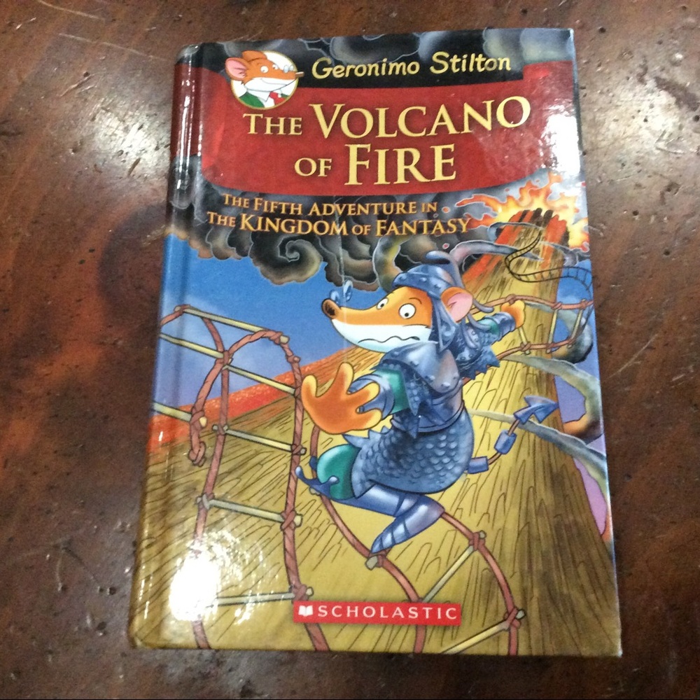 Geronimo Stilton The Volcano of Fire book
